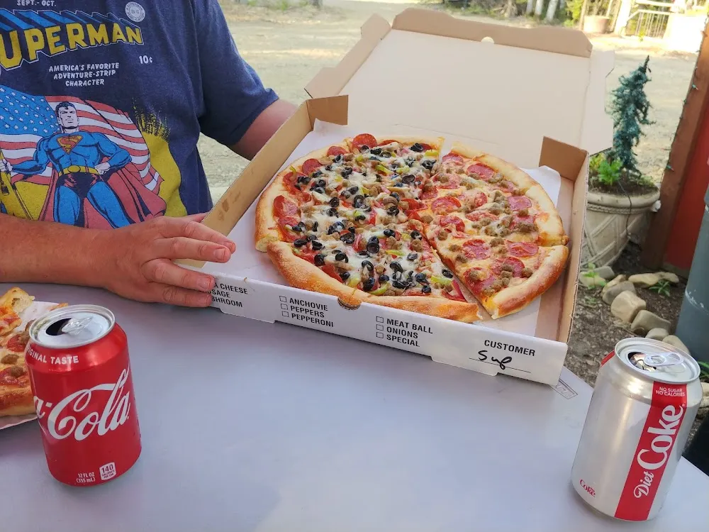 Combination Pizza and Sausage & Pepperoni