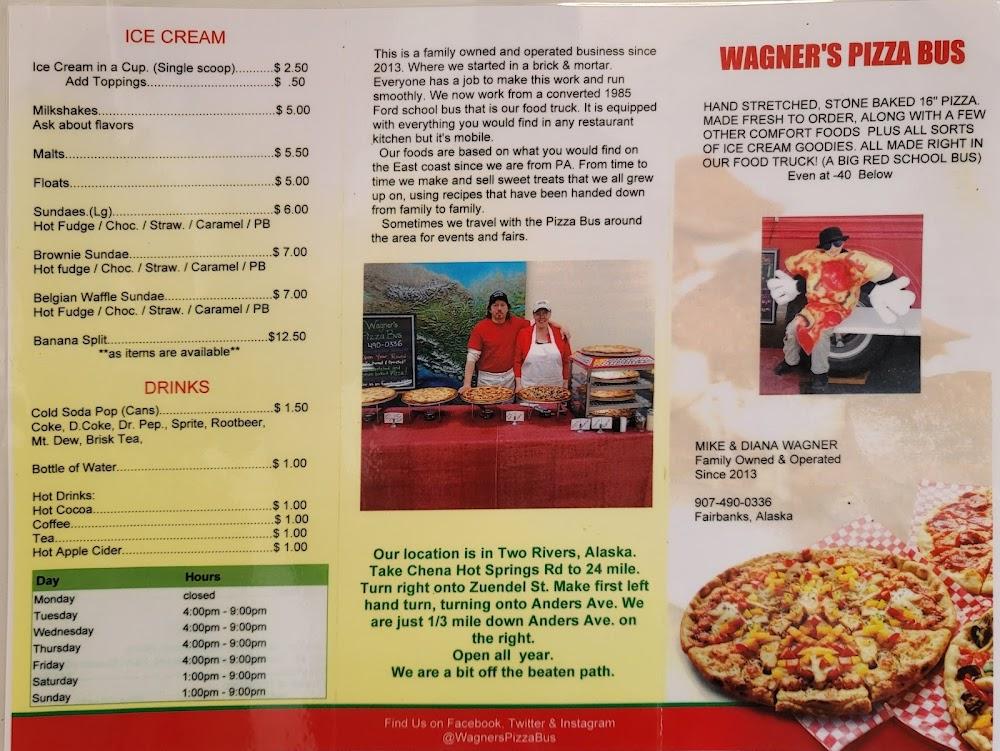 Wagner's Pizza Bus Menu image 3